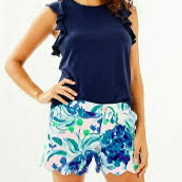 Lilly Pulitzer Buttercup Knit Short - Picture 5 of 5